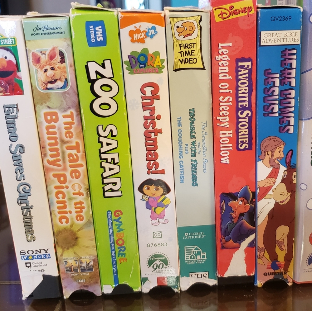 Childrens Vhs tapes
